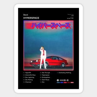 Beck - Hyperspace Tracklist Album Magnet